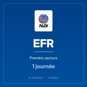 EFR Premiers secours EFR, premiers secours, 1 journée. PlongeeO à Hyères.