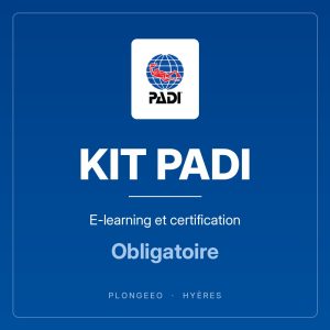 KIT PADI E-learning et certification KIT PADI, e-learning et certification, obligatoire. PlongeeO à Hyères.