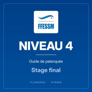 NIVEAU 4, guide de palanquée, stage final. PlongeeO à Hyères.