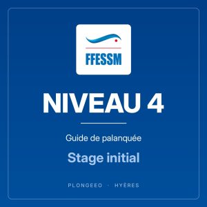 NIVEAU 4, guide de palanquée, stage initial. PlongeeO à Hyères.