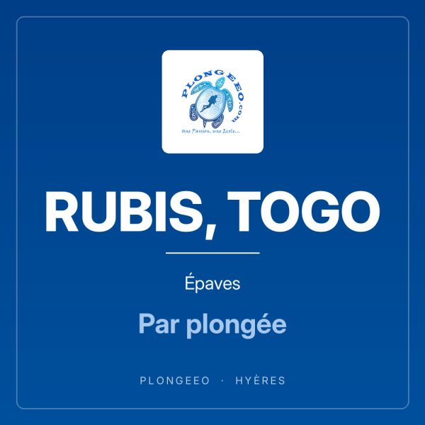 RUBIS, TOGO Épaves RUBIS, TOGO, épaves, par plongée. PlongeeO à Hyères.